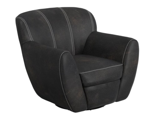 Contemporary Accent Chair with 360 Swivel