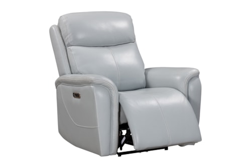 Casual Power Recliner with Power Headrest