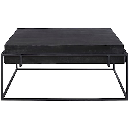 Telone Modern Black Coffee Table