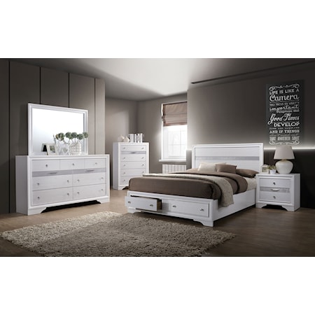 4 Piece Queen Bedroom Set