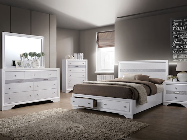 4 Piece Queen Bedroom Set