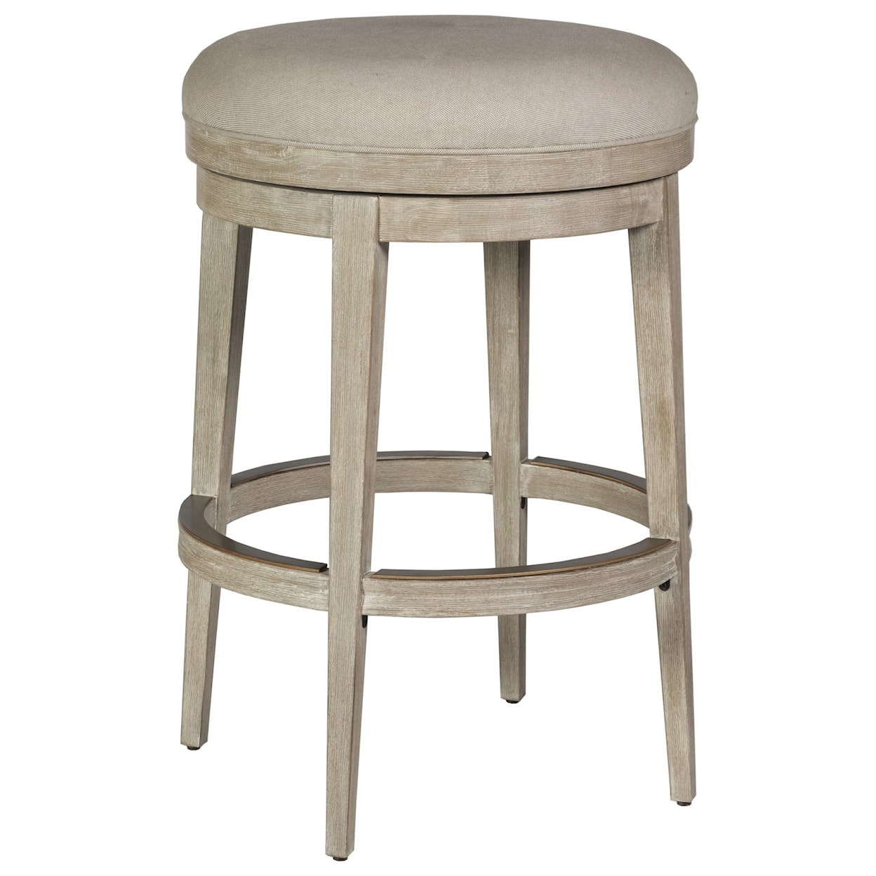 Artistica Cohesion Cecile Backless Swivel Barstool