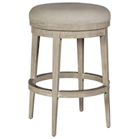 Cecile Backless Swivel Barstool