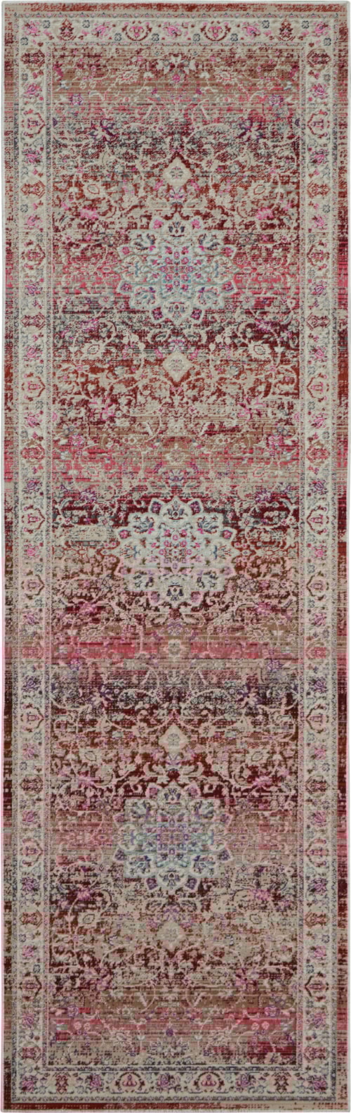2'4" x 8' Red Runner Rug