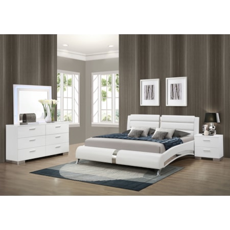 Jeremaine 4-piece King Bedroom Set