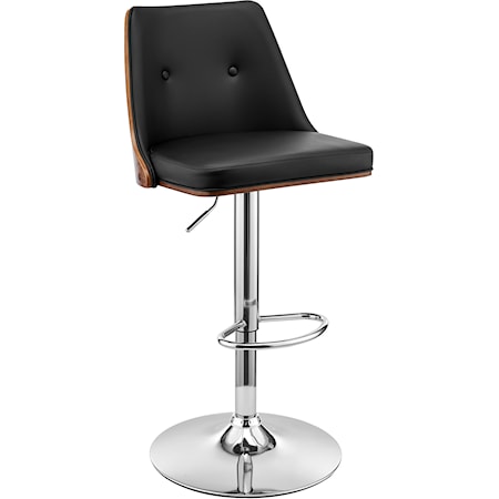 Upholstered Swivel Bar Stool