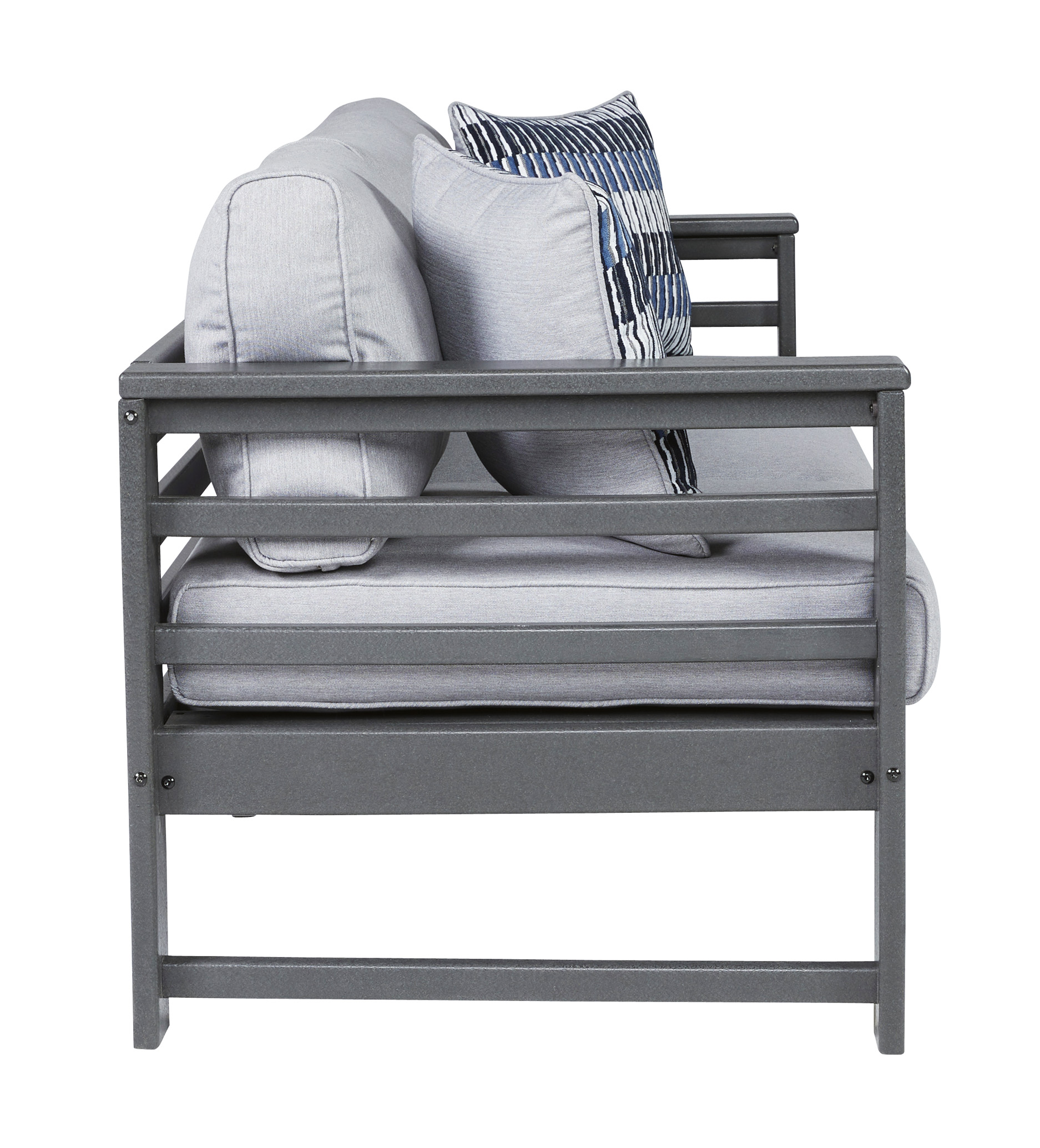 Signature Design by Ashley Amora P417838 Outdoor Sofa with Cushion