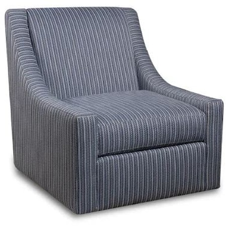Azure Contemporary Swivel Accent Chair