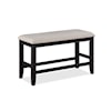 Crown Mark Fulton Counter Height Bench