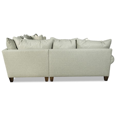 5-Seat Sectional Sofa w/ RAF Cuddler