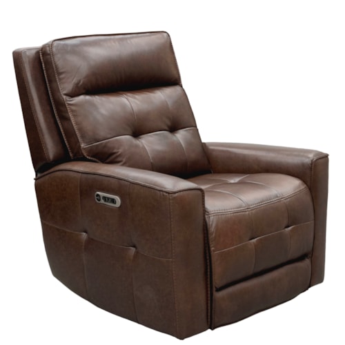 Contemporary Zero Gravity Power Recliner with Power Headrest