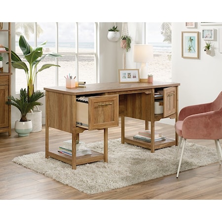 Double Pedestal Desk