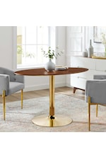 Modway Verne 48" Oval Dining Table
