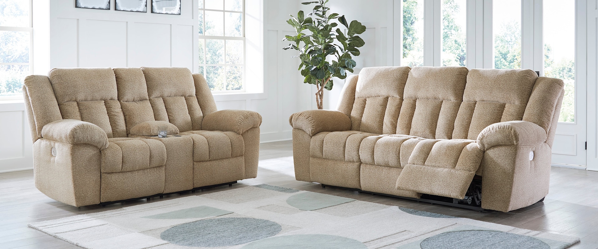 Power Reclining Sofa And Loveseat