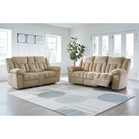 Power Reclining Sofa And Loveseat