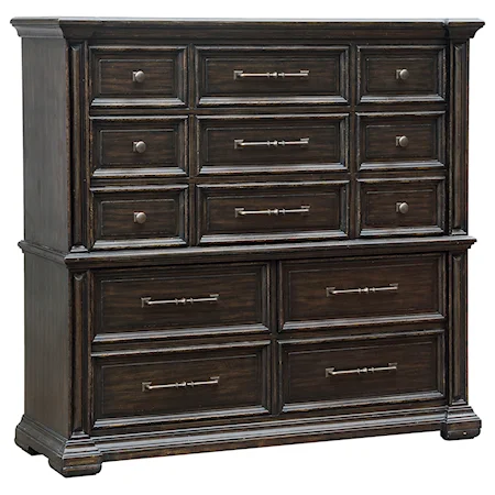 Traditional 13-Drawer Master Chest