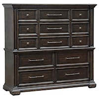 Traditional 13-Drawer Master Chest