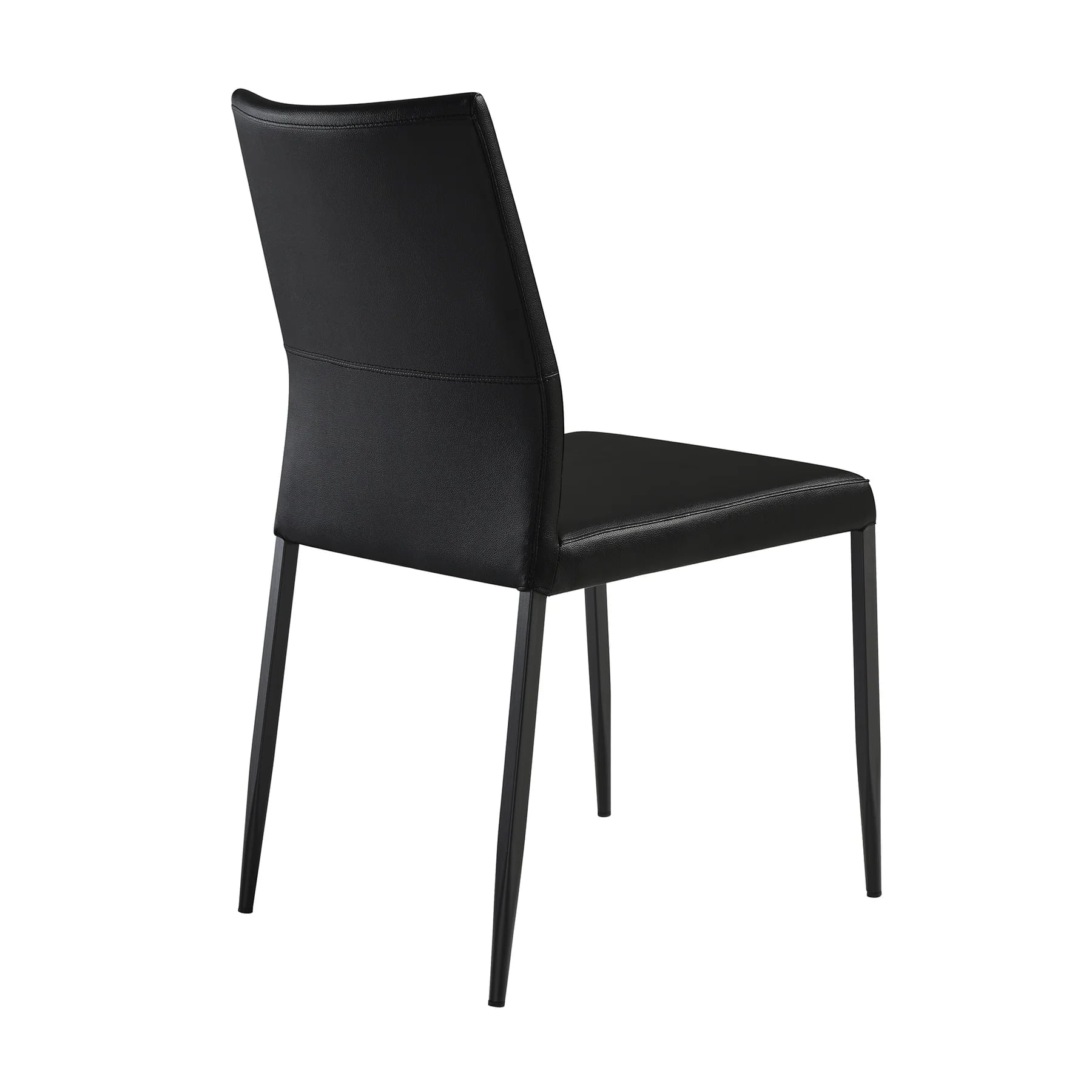 Faux-Leather Dining Chair