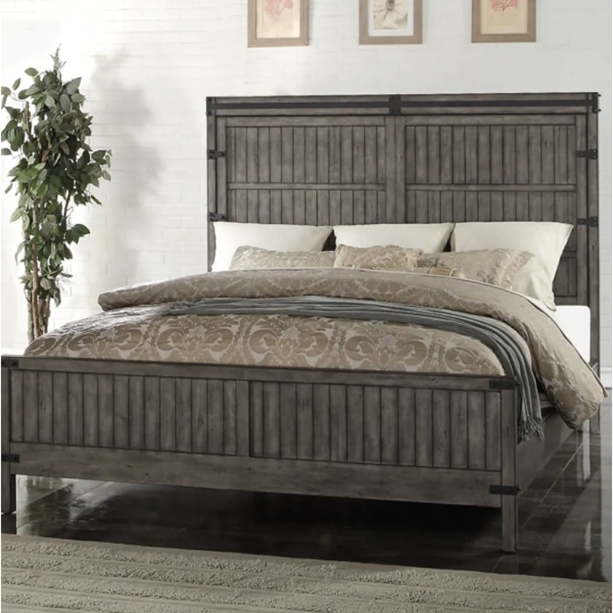 Legends Furniture Storehouse Queen Slatted Panel Bed