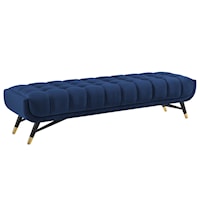 Adept Contemporary Performance Velvet - Midnight Blue