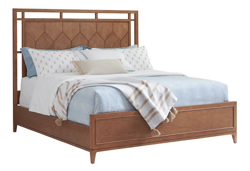 Palm Desert Rancho Mirage Panel Bed 5/0 Queen by Tommy Bahama Home at Baer's Furniture