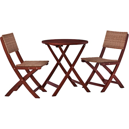 Outdoor Table and Chairs (Set of 3)