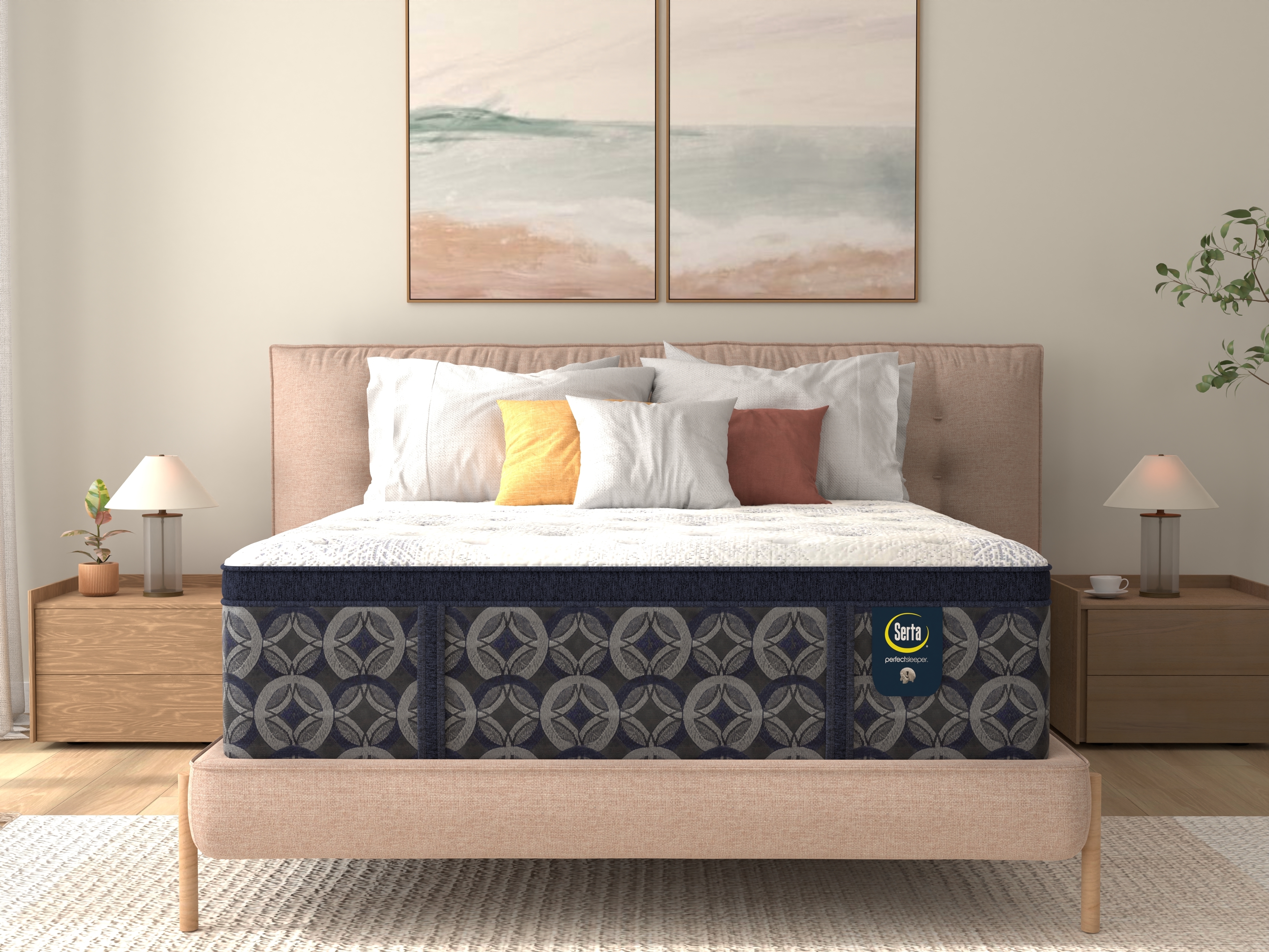 King Synergy Firm Eurotop Mattress