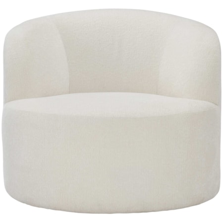 Elle Fabric Swivel Chair