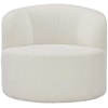 Bernhardt Plush Elle Fabric Swivel Chair