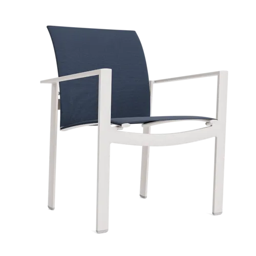 Parkway Modern Stacking Sling Dining Armchair