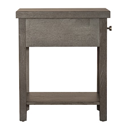 Drawer Chair Side Table