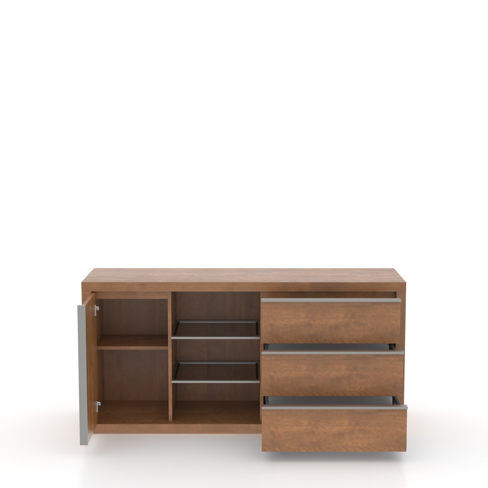 Canadel Modern Storage Buffet w/Metal Accents