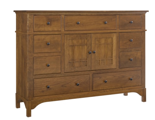 Traditional 9-Drawer Dresser