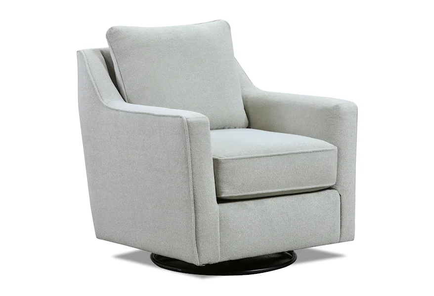 7003 CHARLOTTE CREMINI Swivel Glider Chair by Fusion Furniture at Esprit Decor Home Furnishings
