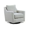 Fusion Furniture 7000 CHARLOTTE CREMINI Swivel Glider Chair