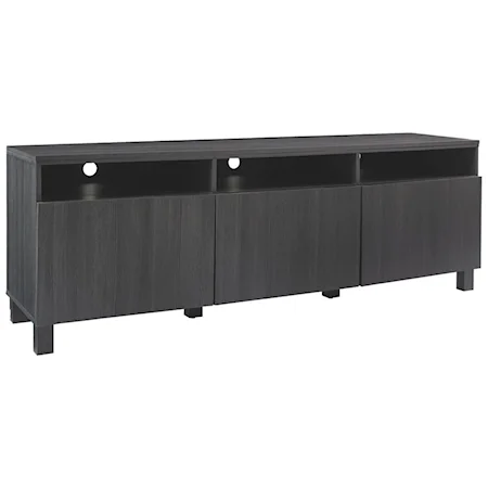 Contemporary TV Stand with Cabinets