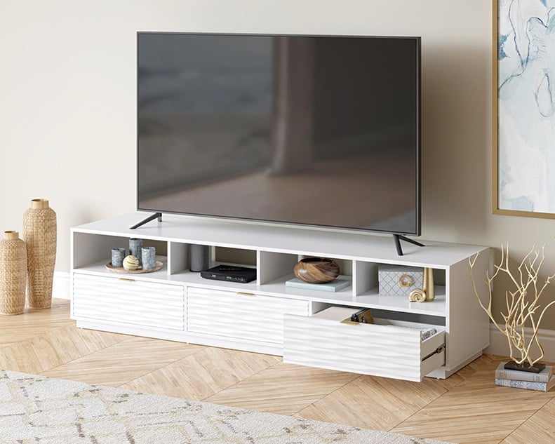 Three-Drawer TV Credenza