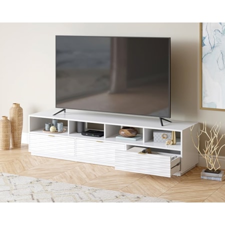 Three-Drawer TV Credenza