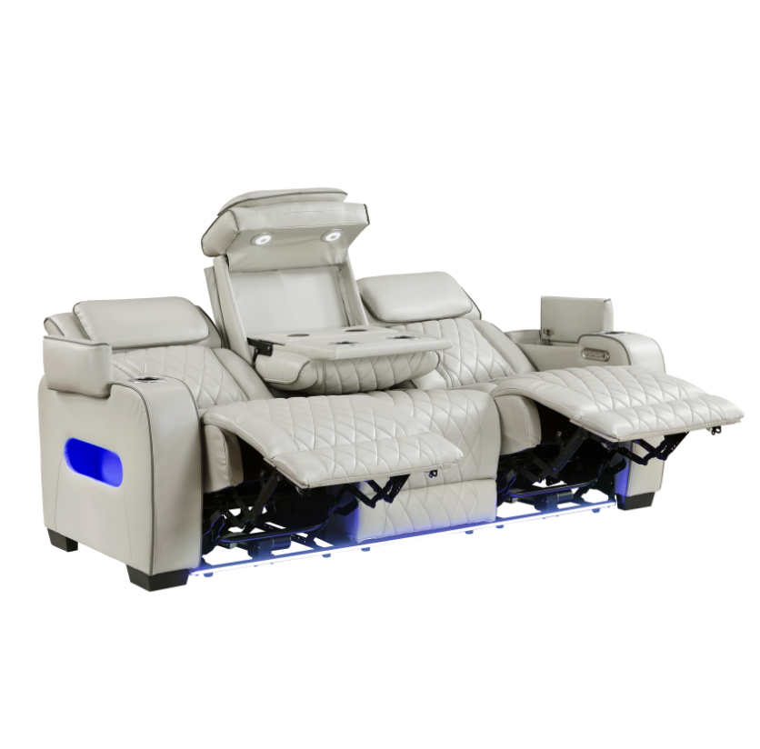 Homelegance Fairway Dual Power Reclining Sofa