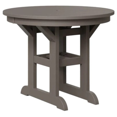 38" Round Dining Table