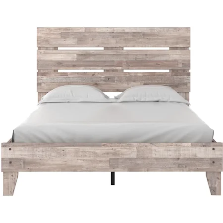 Queen Platform Bed with Headboard