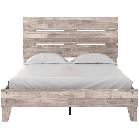 Queen Platform Bed with Headboard