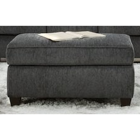 Cocktail Ottoman with Casual Style