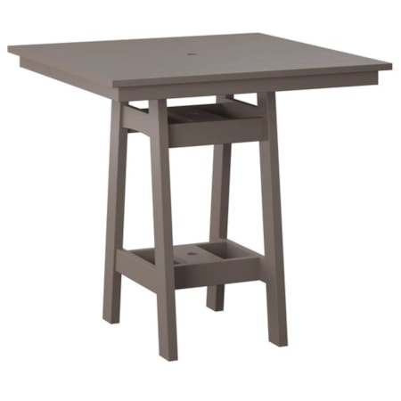 44" Square Bar Table