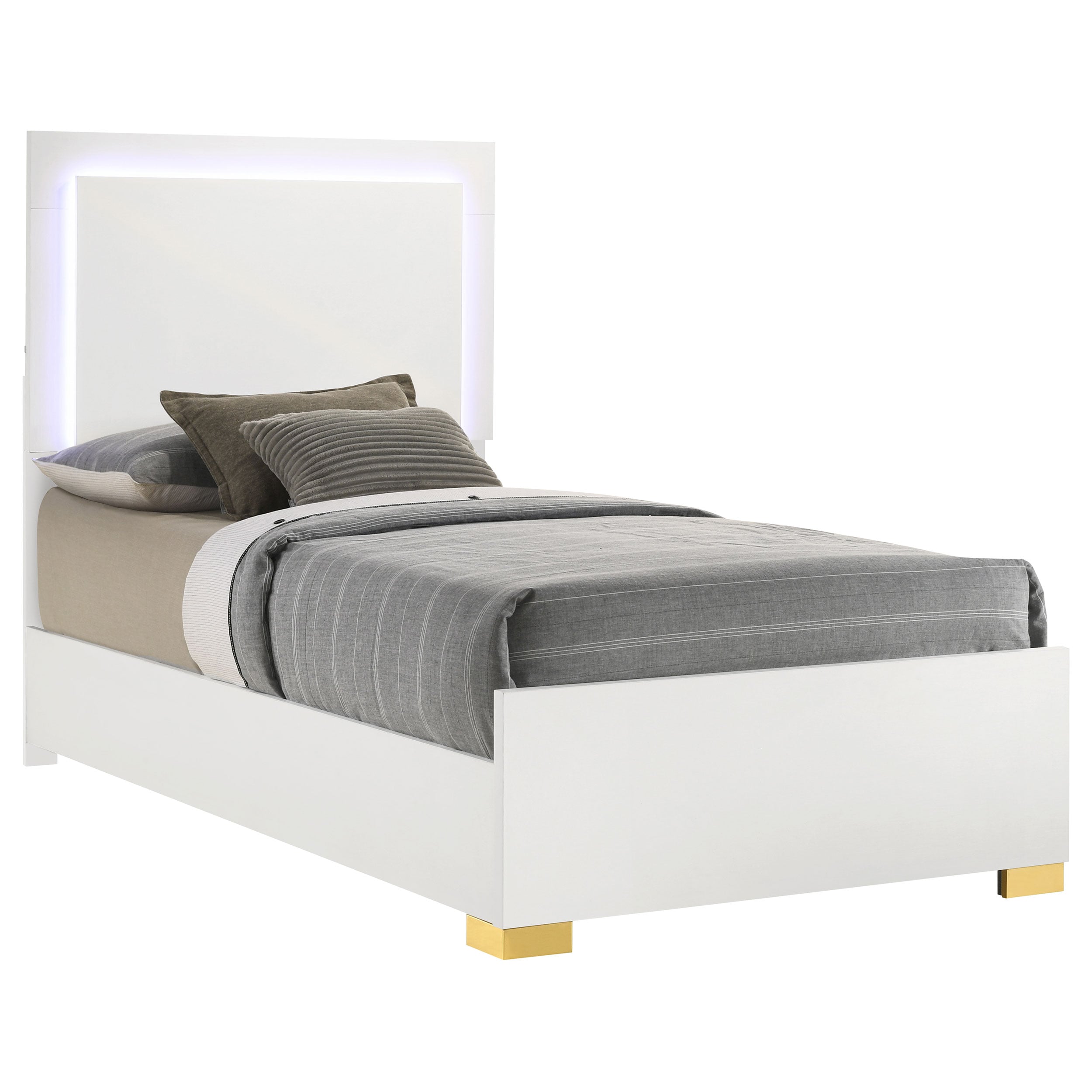 Marceline LED Panel Bed