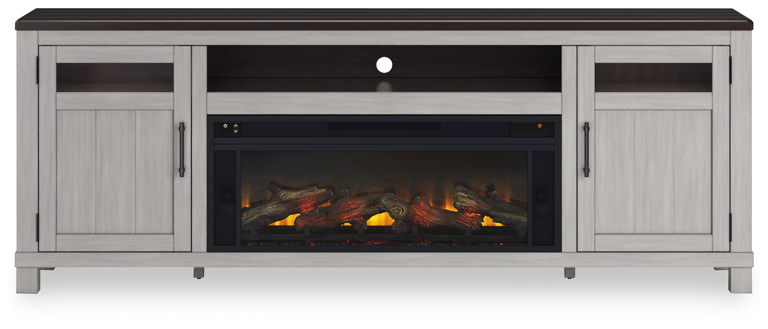 88&amp;quot; TV Stand With Electric Fireplace