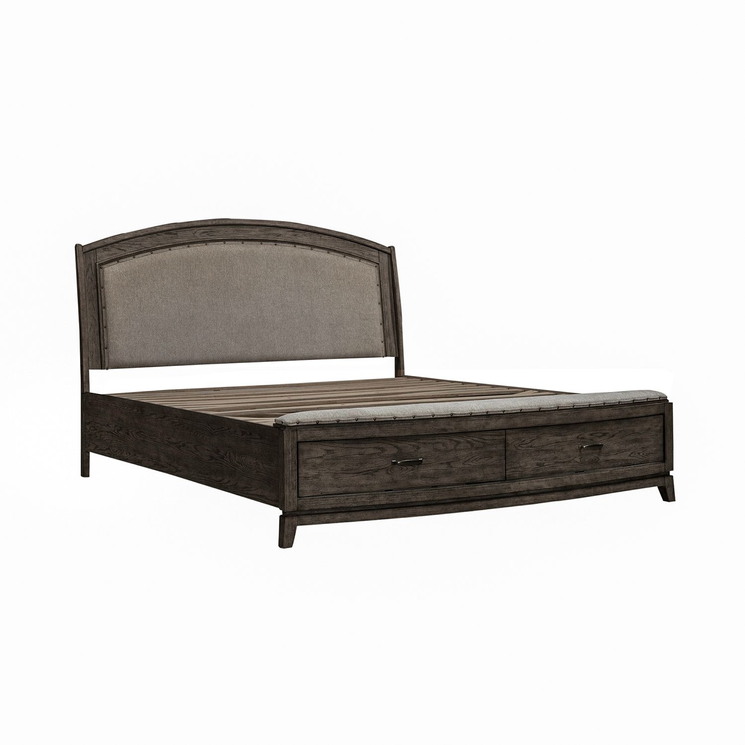 Liberty Furniture Avalon Upholstered King Storage Bed
