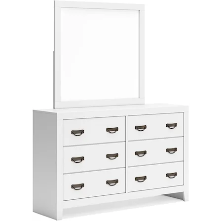 Dresser and Mirror