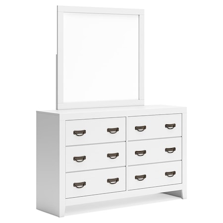 Dresser and Mirror