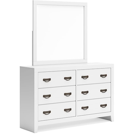 Dresser And Mirror